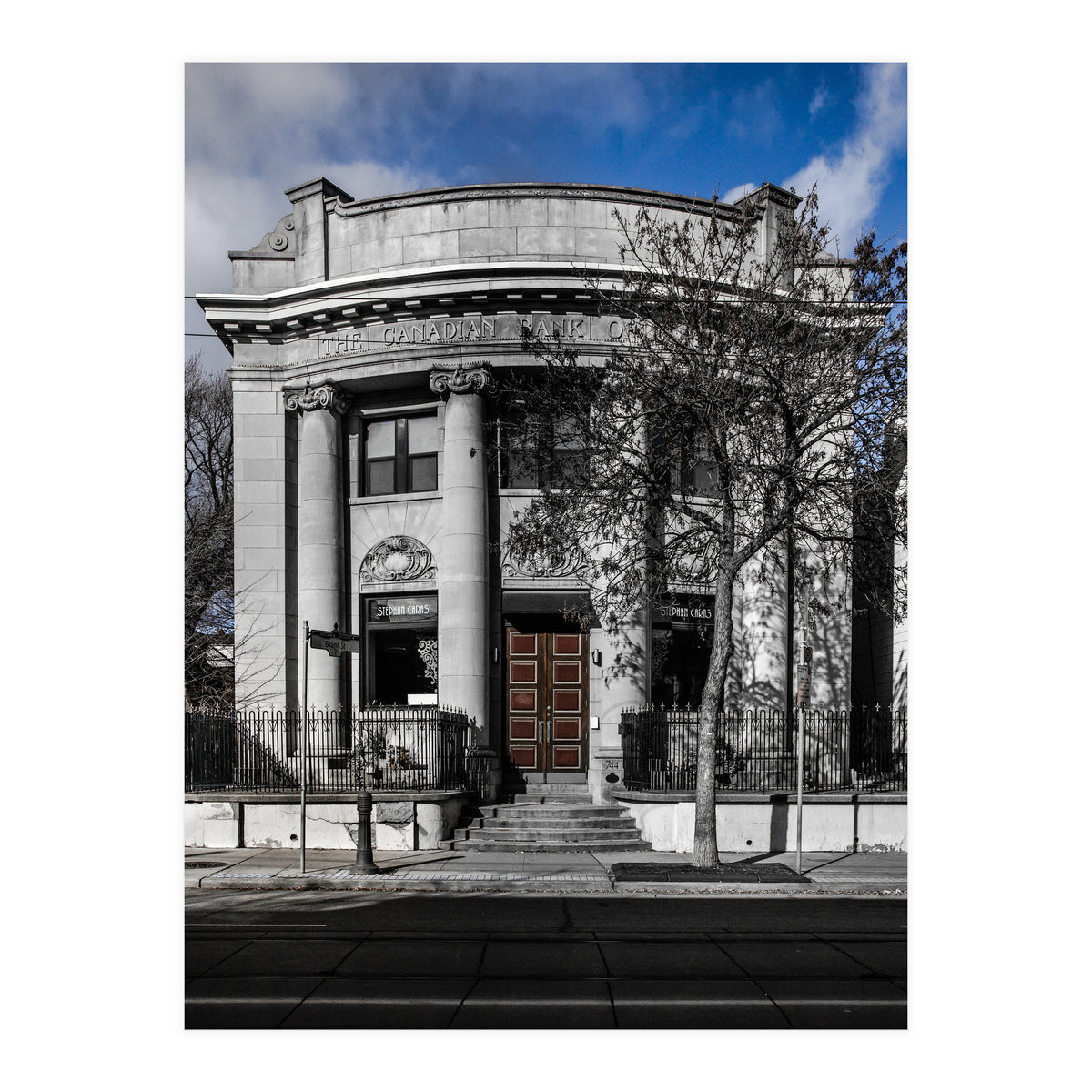 No 744 Queen St E 5 Color Version (Print Only)