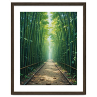 The Emerald Path: A Sun-Drenched Journey