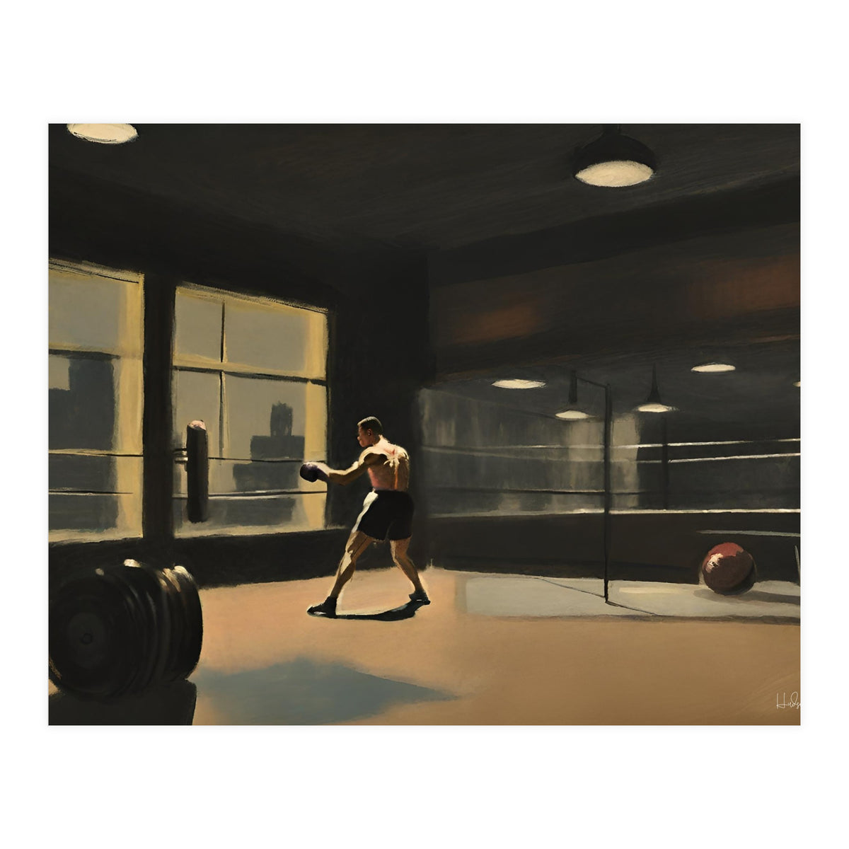 Boxing Gym #3 (Print Only)