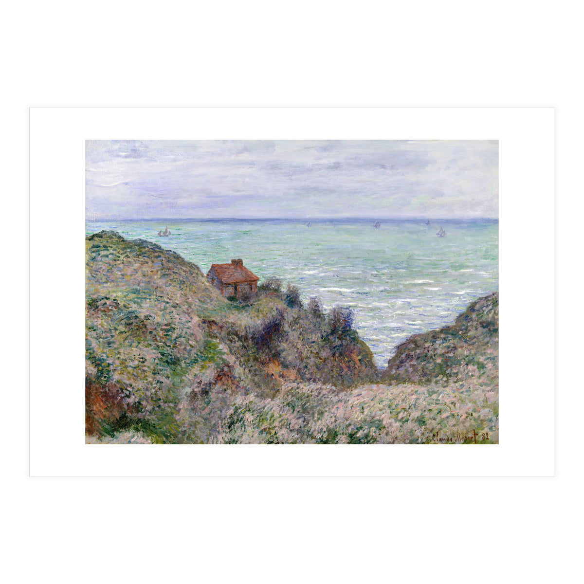 Cabin of the Customs Watch. (Print Only)