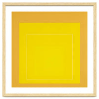 JOSEF ALBERS - HOMAGE TO THE SQUARE YELLOW