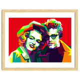 Marilyn Monroe And James Dean Pop Art WPAP thumbnail