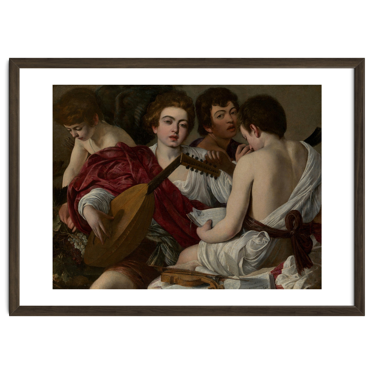 Caravaggio – The Musicians (c.1595)