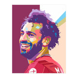 Mohamed Salah pop art portrait (Print Only) thumbnail