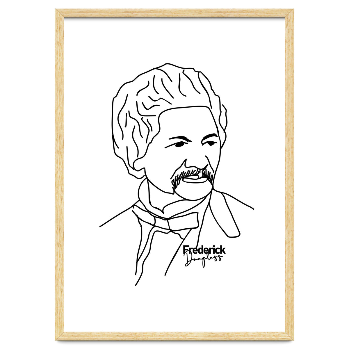 Frederick Douglass Illustration