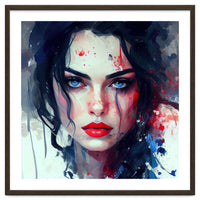 Watercolor Modern Snow White