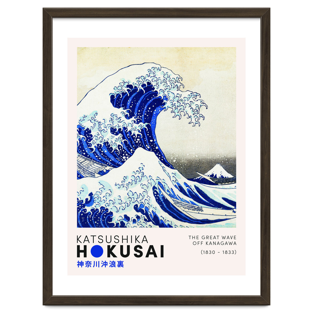 Katsushika Hokusai - The Great Wave