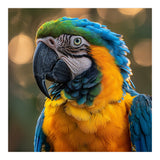 Blue And Gold Macaw Portrait Close Up (Print Only) thumbnail