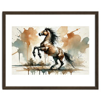 Fiery Horse Elegance