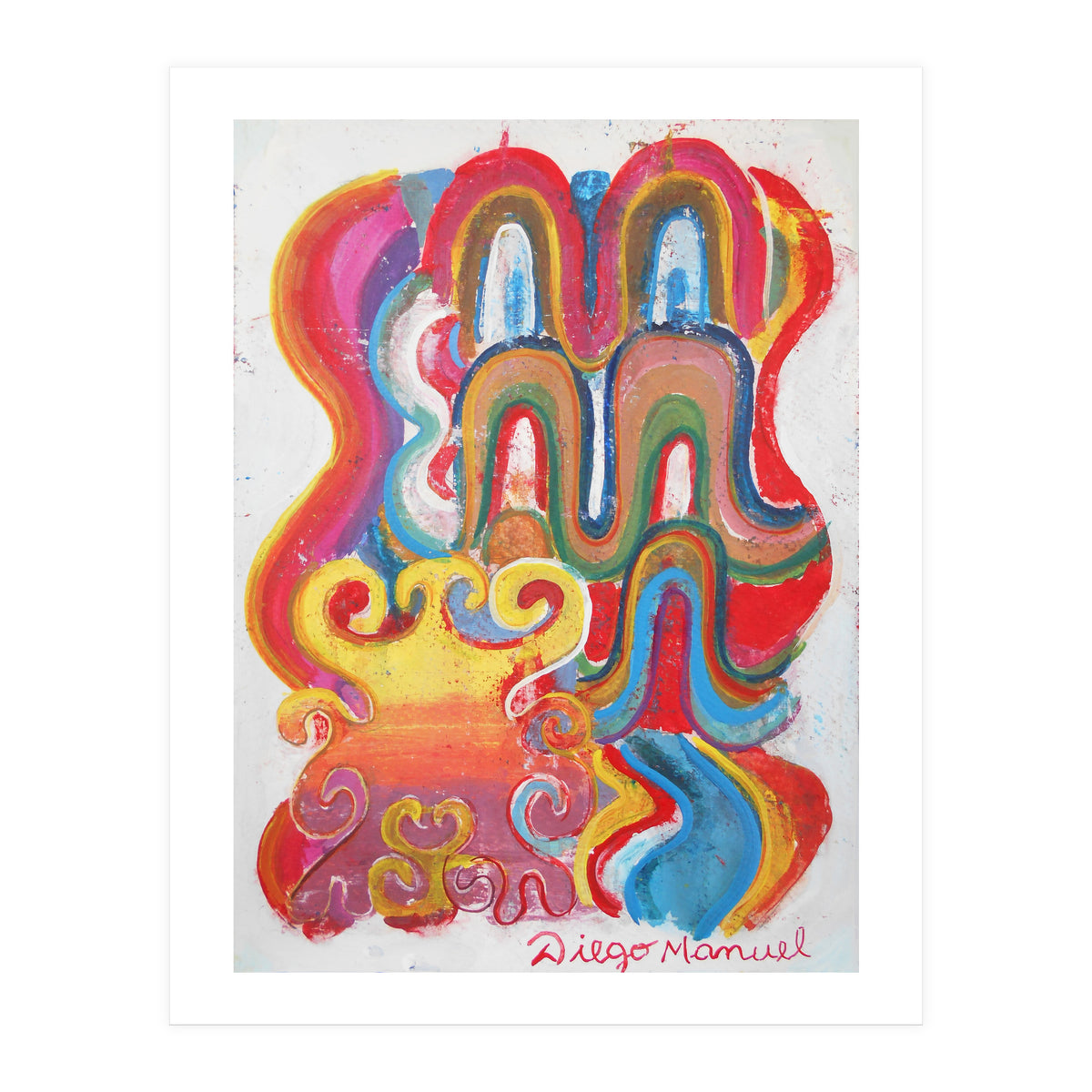 Abstracto Pop 1 (Print Only)