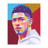 Jude Bellingham pop art portrait (Print Only) thumbnail