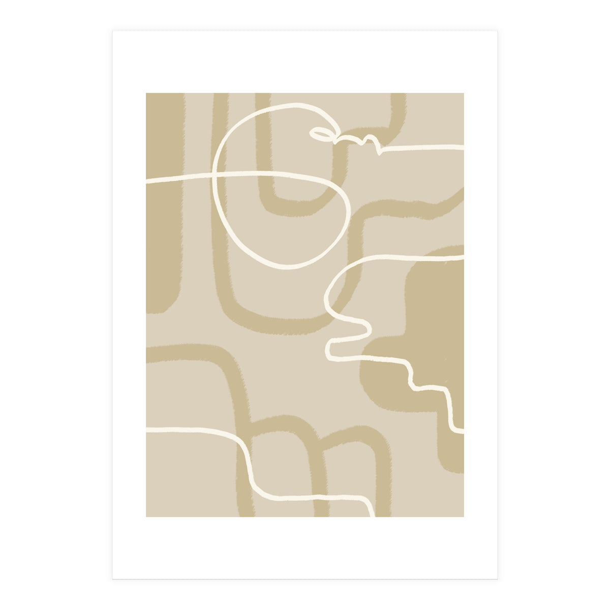 Interwoven Lines (Print Only)