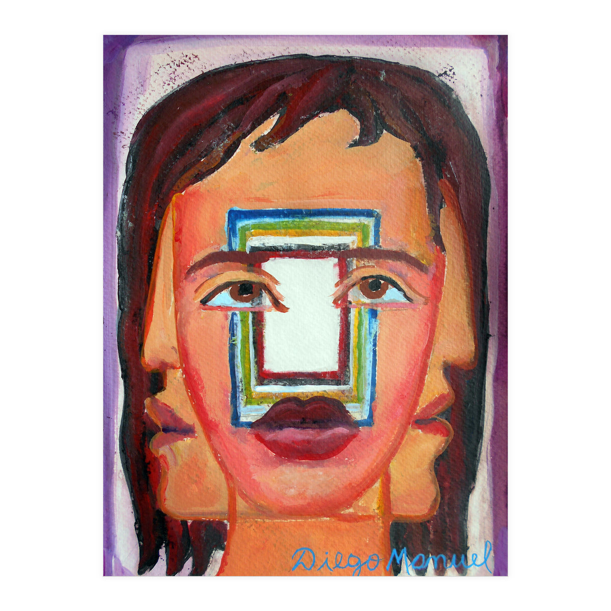 Cabeza De Mujer 21 (Print Only)