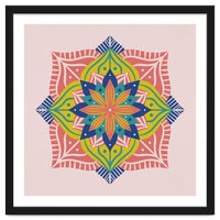 Colorful abstract mandala