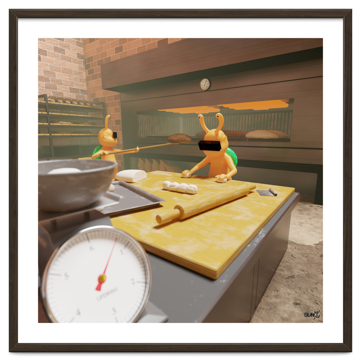 Bakery "Kneading the Dough" (Lwuba 030 Bakery 01)