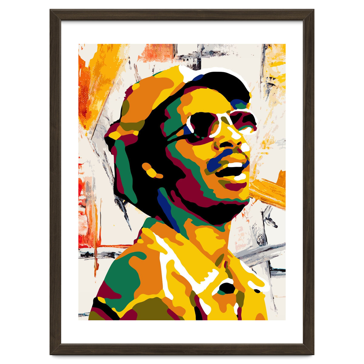 Stevie Wonder Retro Pop Art 3