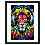 A Lion In Glasses Listens To Music thumbnail