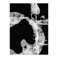 Black and White Abstract (Print Only)