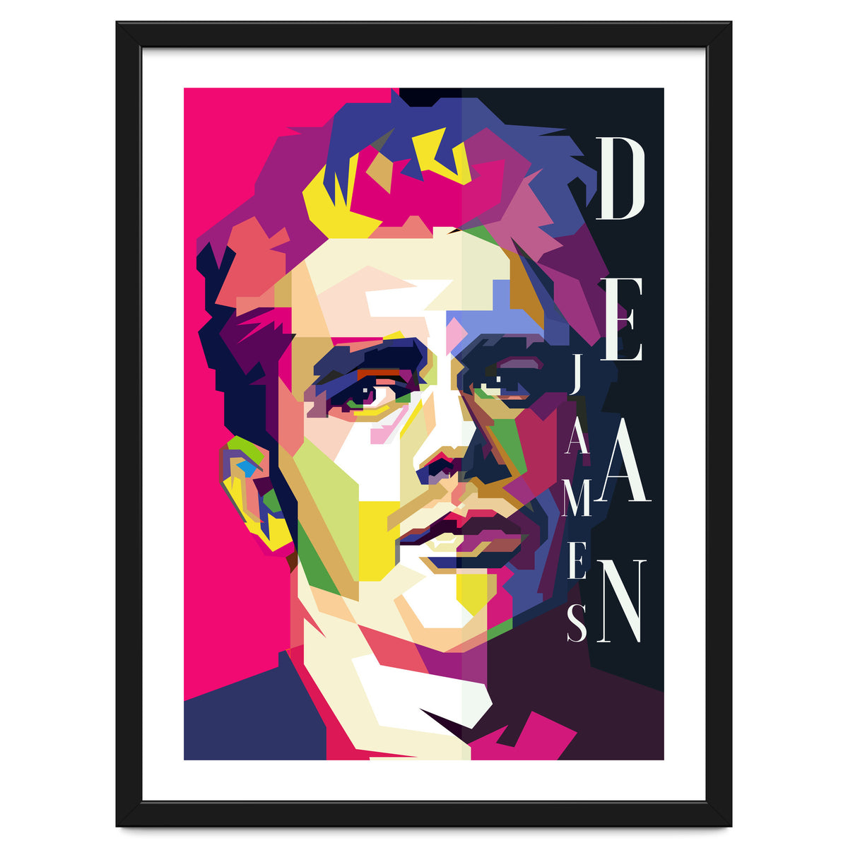 James Dean 60s Hollywood Movies Pop Art Wpap