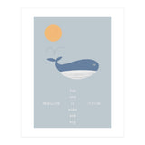 The whale in theocean (Print Only) thumbnail