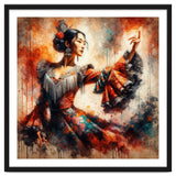 Majestic East Asian Flamenco Dancer thumbnail