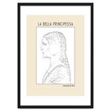 La Bella Principessa – Leonardo Da Vinci Ascii Art thumbnail