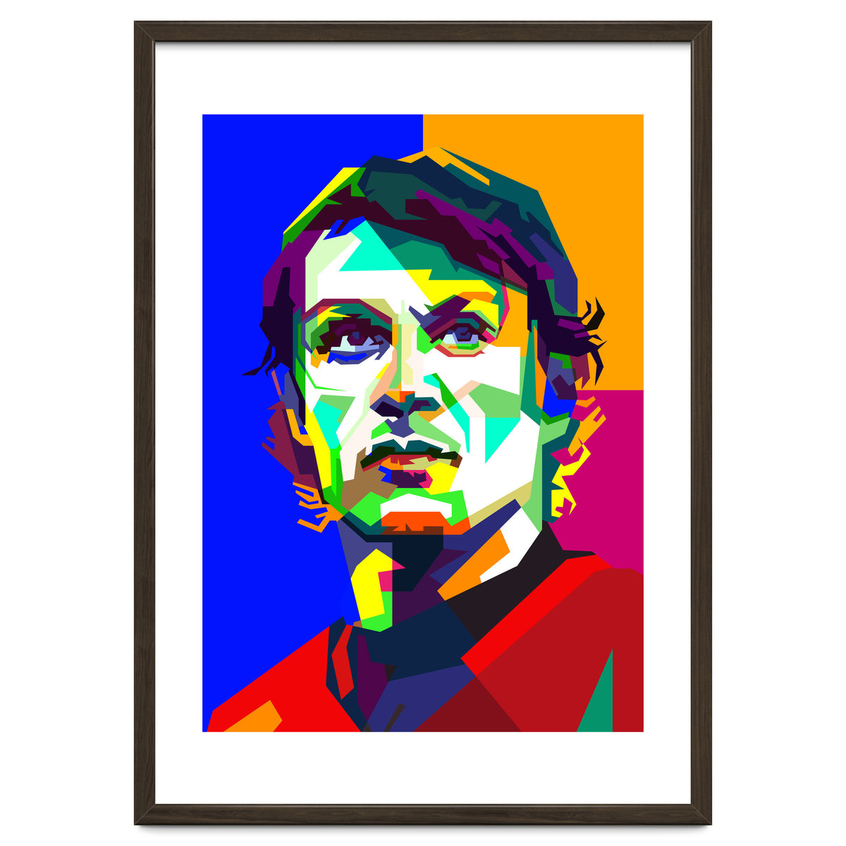 Paolo Maldini Italian Classic Football WPAP