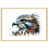 Vibrant Eagle Close Up Portrait thumbnail