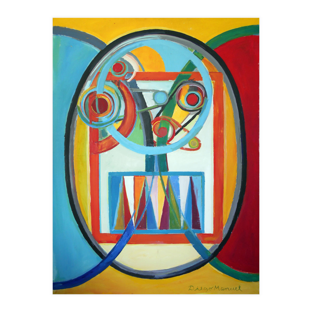 Composicion Num 4 (Print Only)