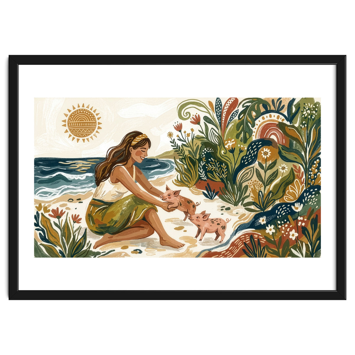 Playful Pigs Paradise