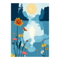 Lake Energy and Flower (Print Only)