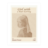 Girl With A Pearl Earring Johannes Vermeer (1665) (Print Only) thumbnail
