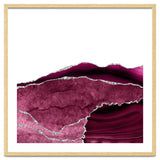 Burgundy & Silver Agate Texture 14 thumbnail