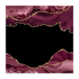 Burgundy & Gold Agate Texture 18  (Print Only) thumbnail