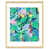 Wild Garden | Eclectic Contemporary Boho Jungle | Forest Meadow Botanical Nature Plants thumbnail