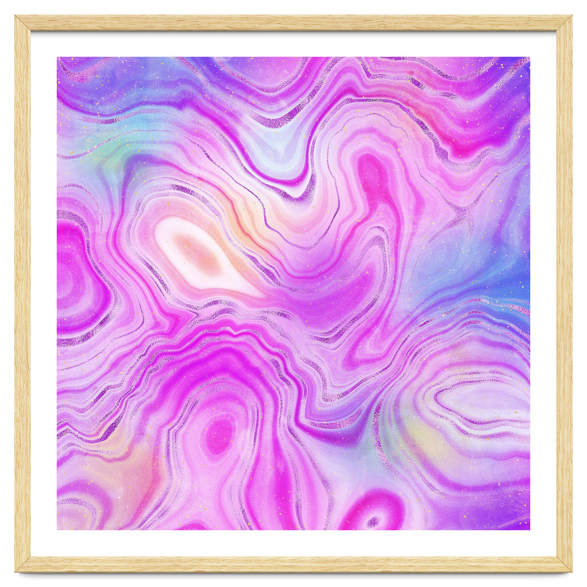 Neon Agate Texture 10