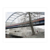 Fishing man under the bridge (Print Only) thumbnail