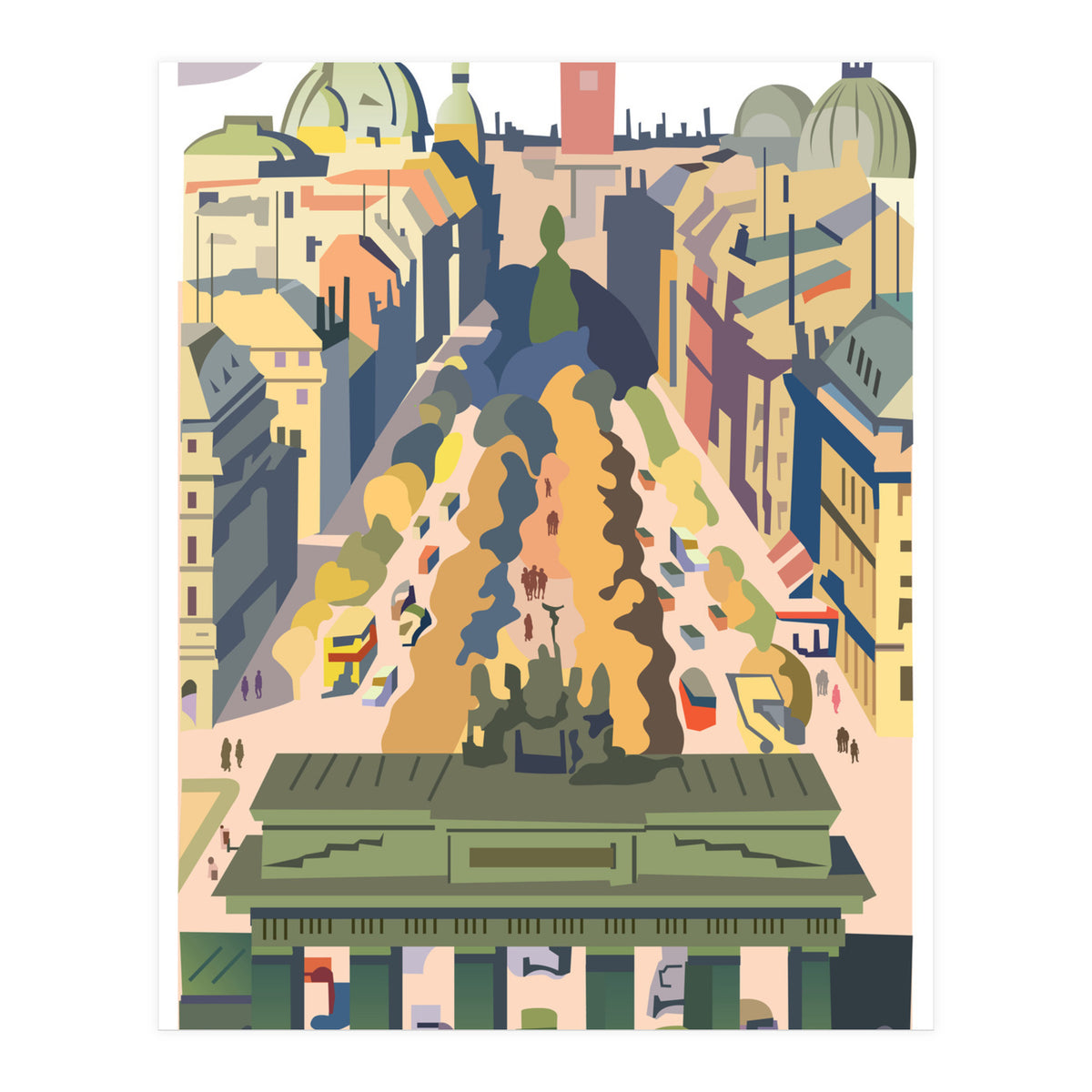 Berlin And Potsdam (Print Only)