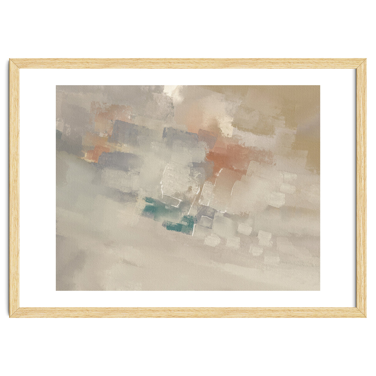 Abstract oil painting