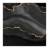 Black & Gold Agate Texture 01  (Print Only) thumbnail