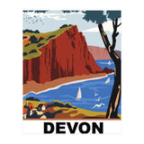 Devon County, England (Print Only) thumbnail