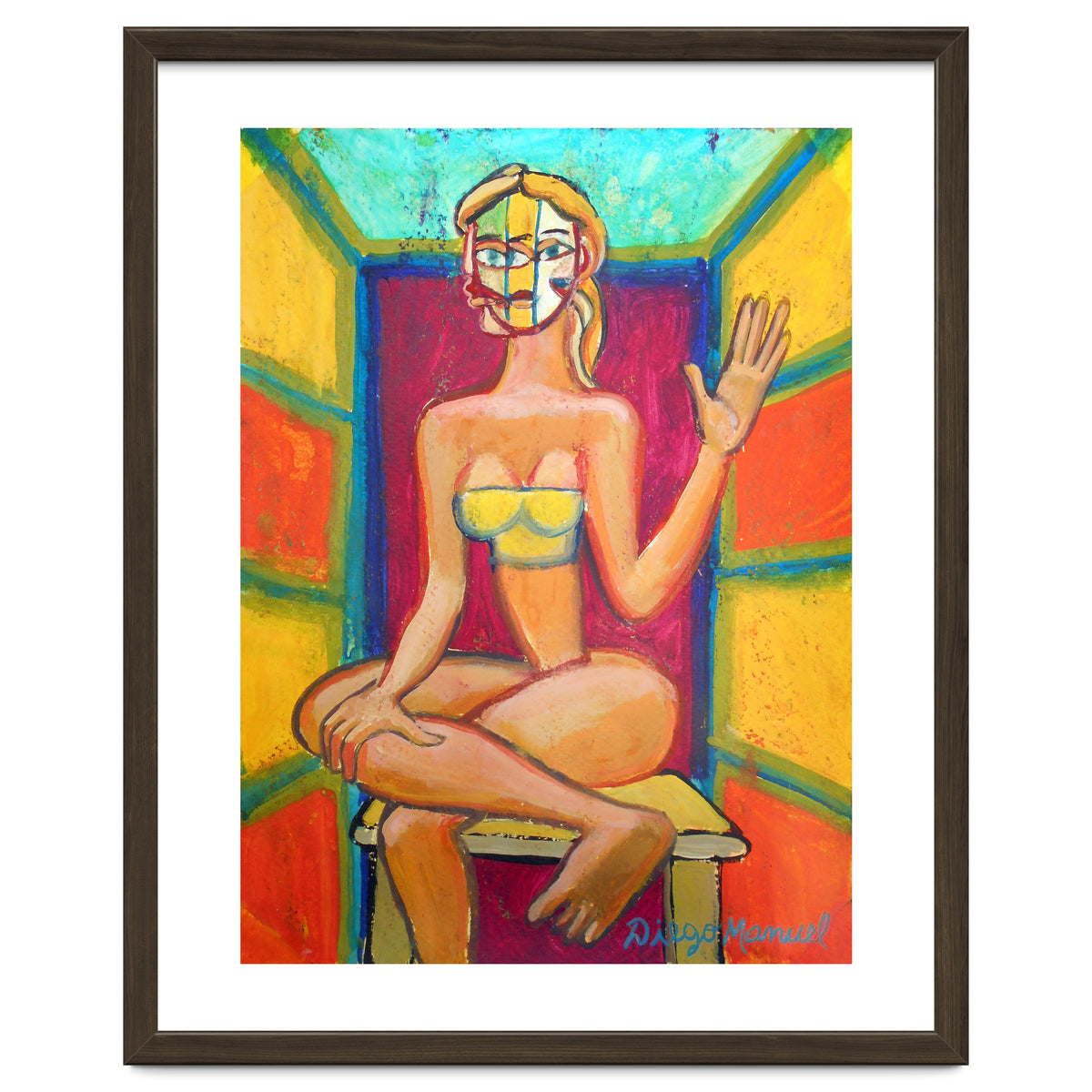 Mujer En La Silla 11