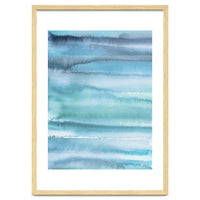 Gradient Watercolor Sea Blue