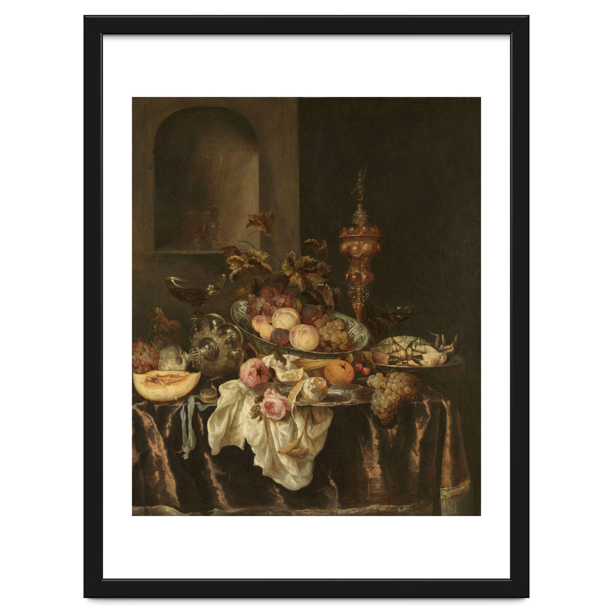 Still Life. Dating: c. 1640 - c. 1680. Measurements: h 127.5 cm × w 106.5 cm × t 3.0 cm; d 10.5 cm.