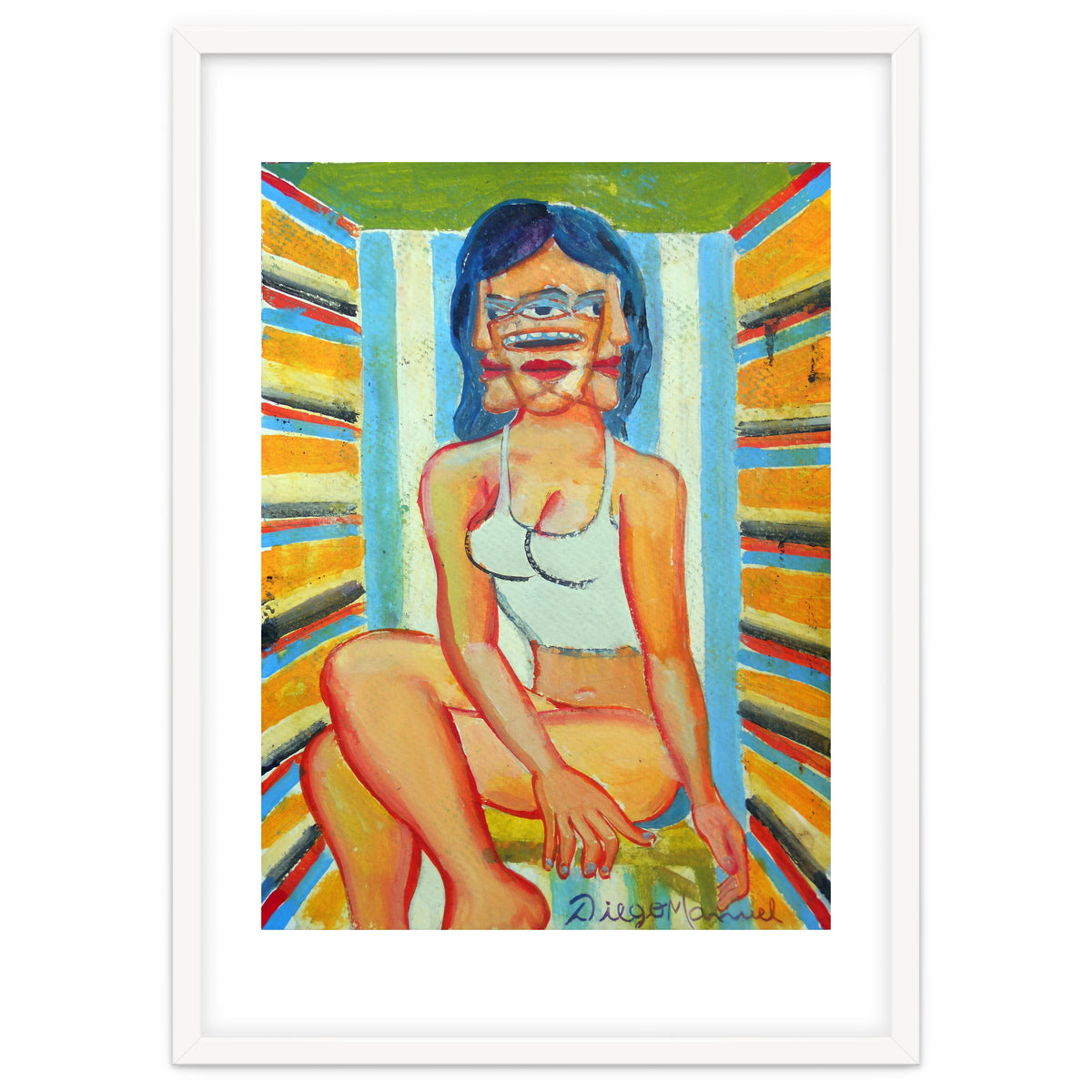 Mujer En La Silla 11