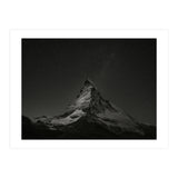 Matterhorn Switzerland Starry Night Mountain Photography (Print Only) thumbnail