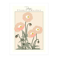 Flower Market Tokyo Poppy (Print Only)