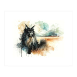 Majestic Cat In Coastal Landscape (Print Only) thumbnail