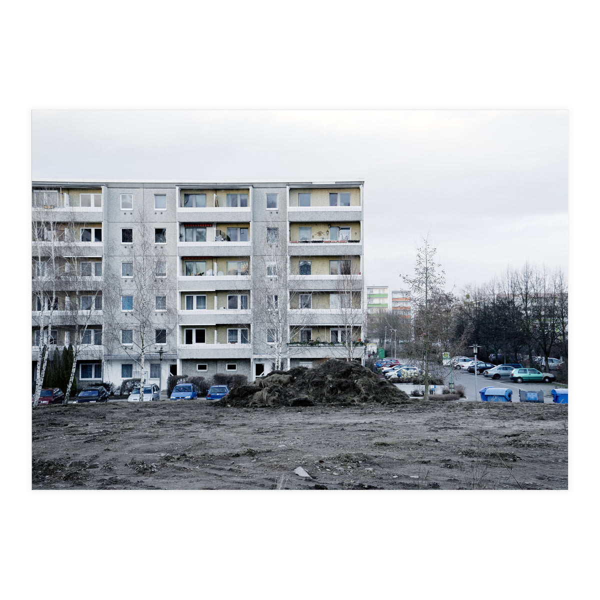 Silent blue town  (Print Only)