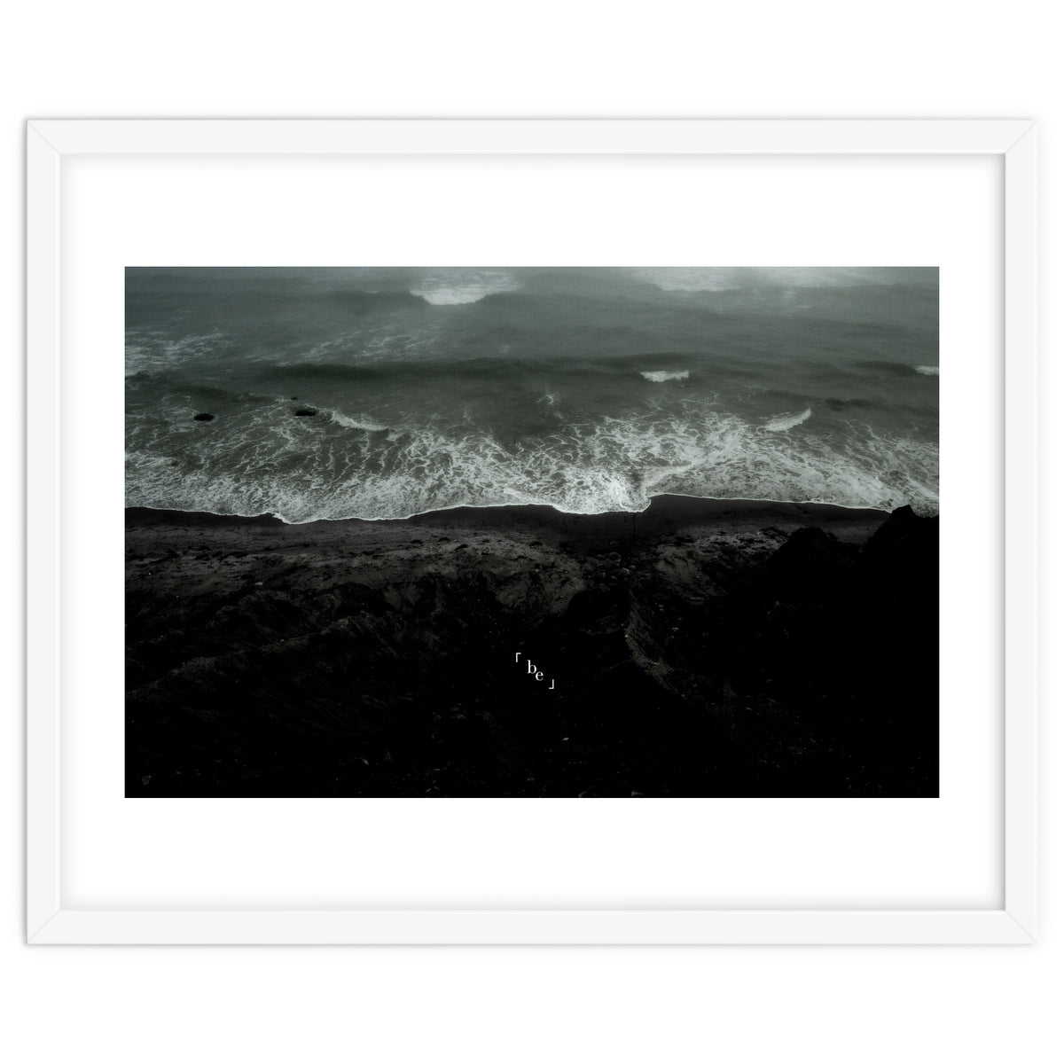 be - Ocean Wave - Black Beach